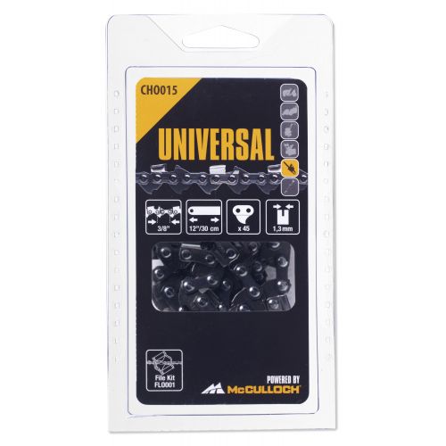 Cadena 30 cm- 45 eslabones -3/8\\\"-1,3mm