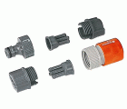 Set de conexiones para mangueras microperforadas