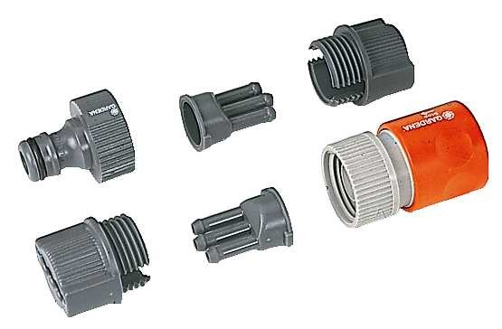 Set de conexiones para mangueras microperforadas