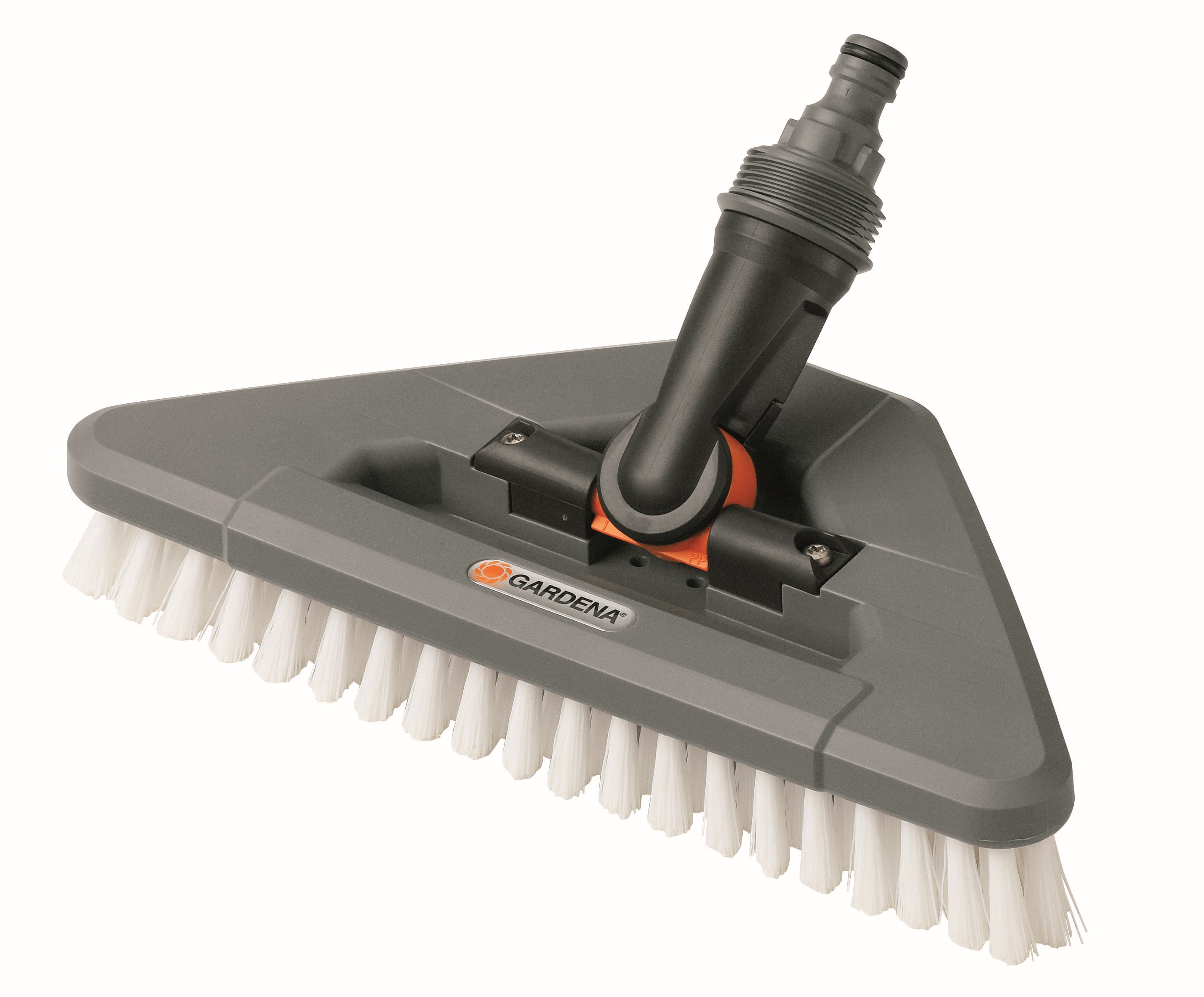 Cepillo triangular de cerdas duras