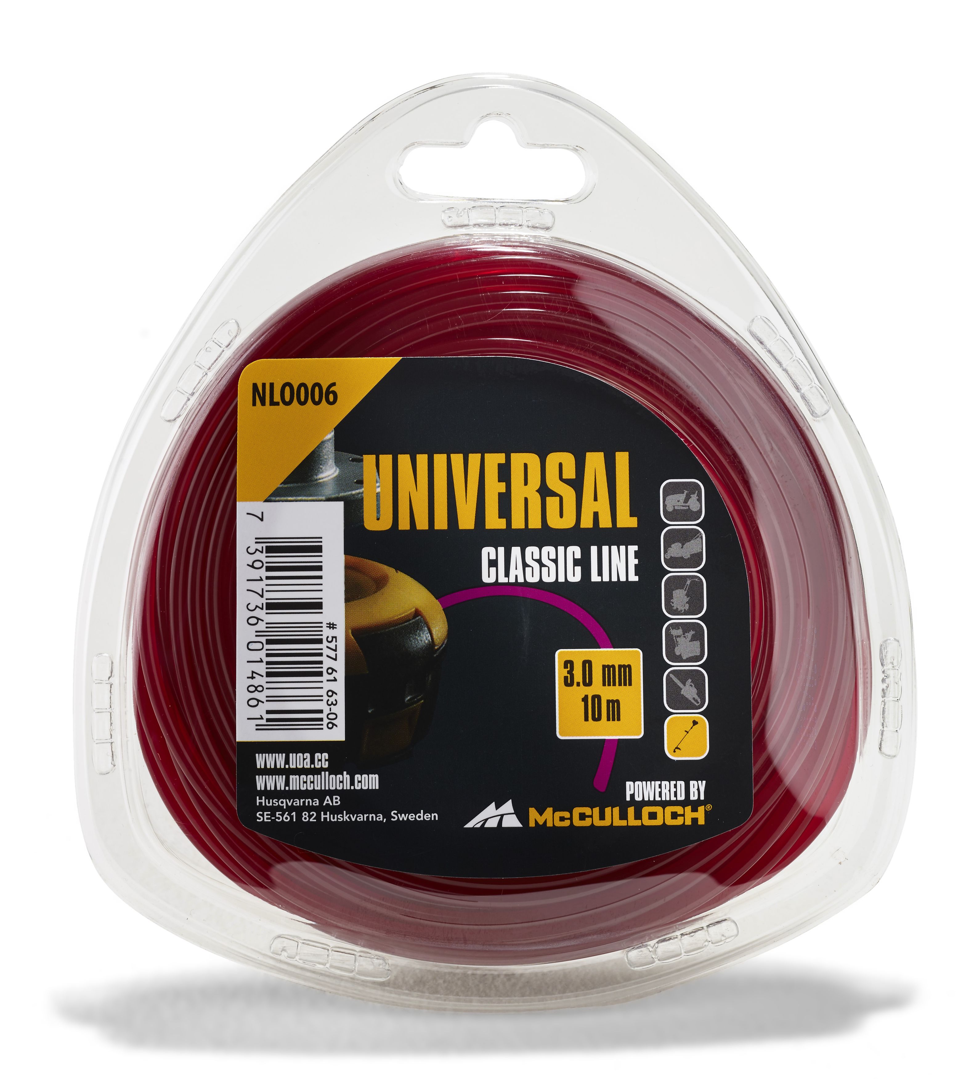 Hilo de nylon redondo 3mm x 10m