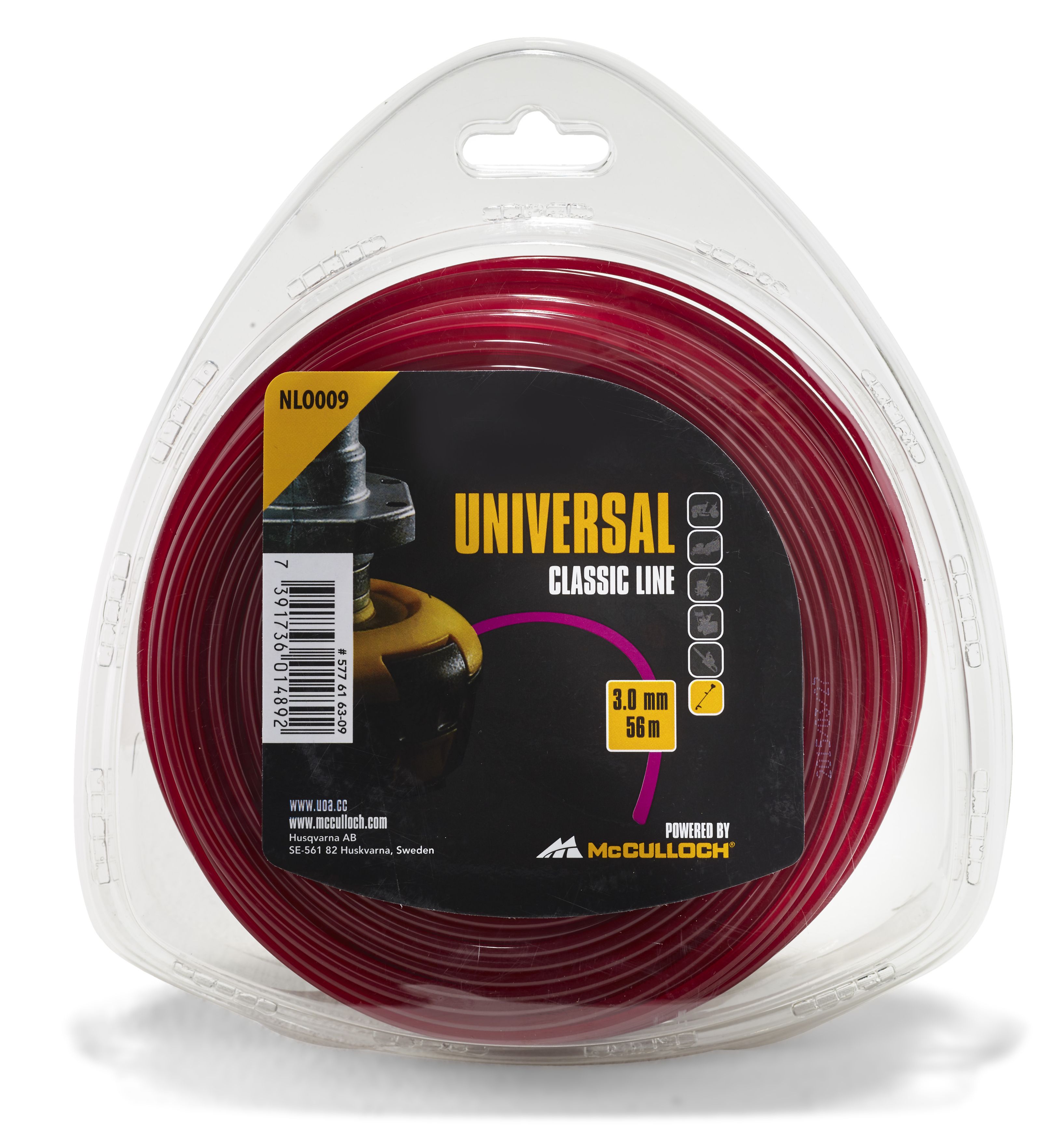 Hilo de nylon redondo 3mm x 56m