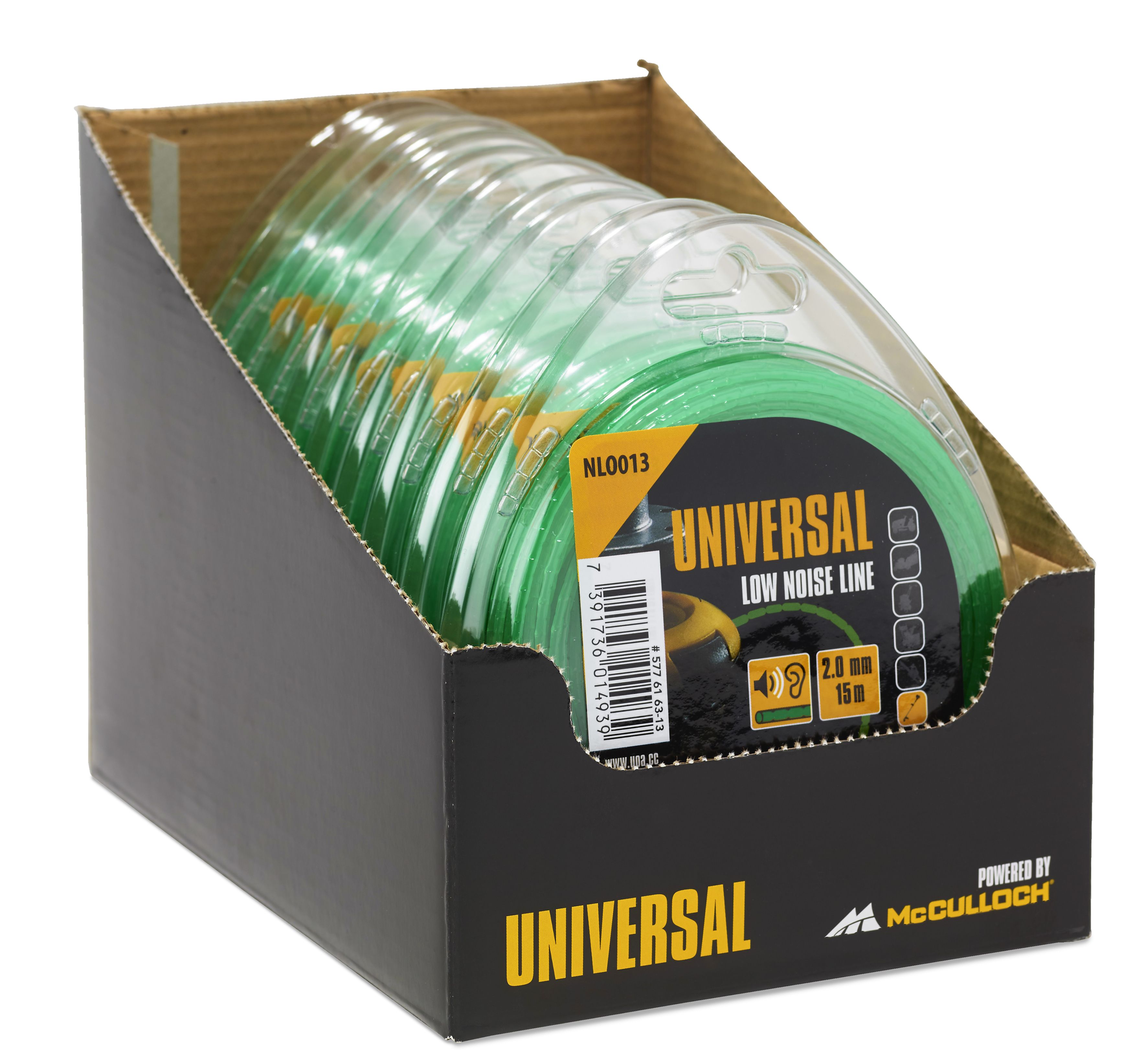 Hilo de nylon redondo y silencioso  Ø2,0mm x 15M