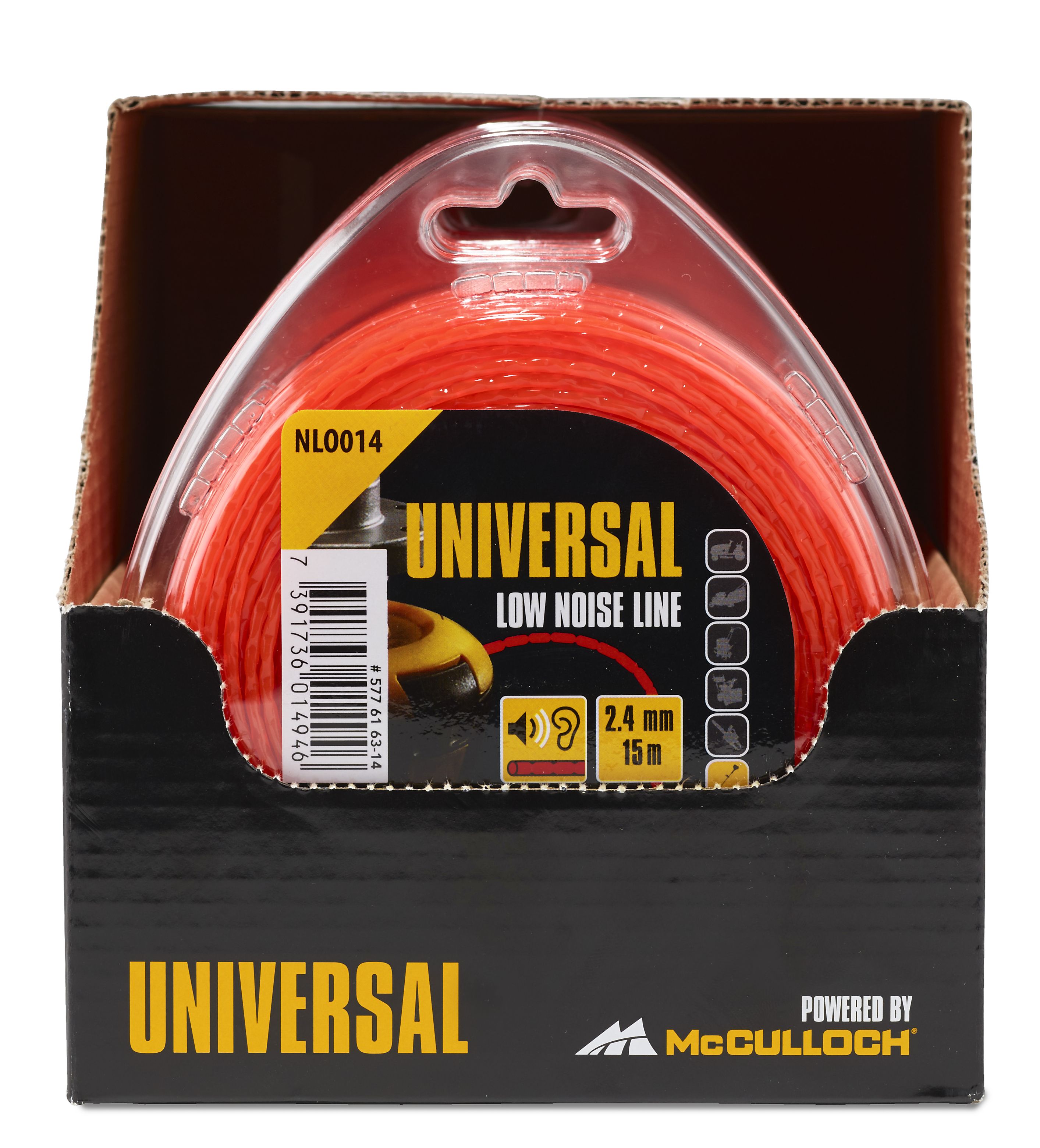 Hilo de nylon 2,4mm x 15m - Silencioso