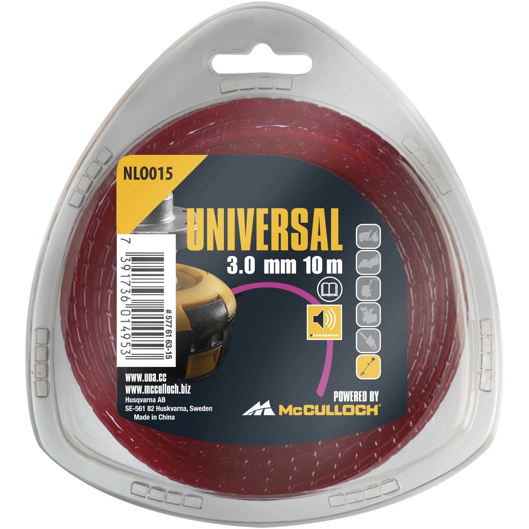 Hilo de nylon 3,0mm x 10m - Silencioso