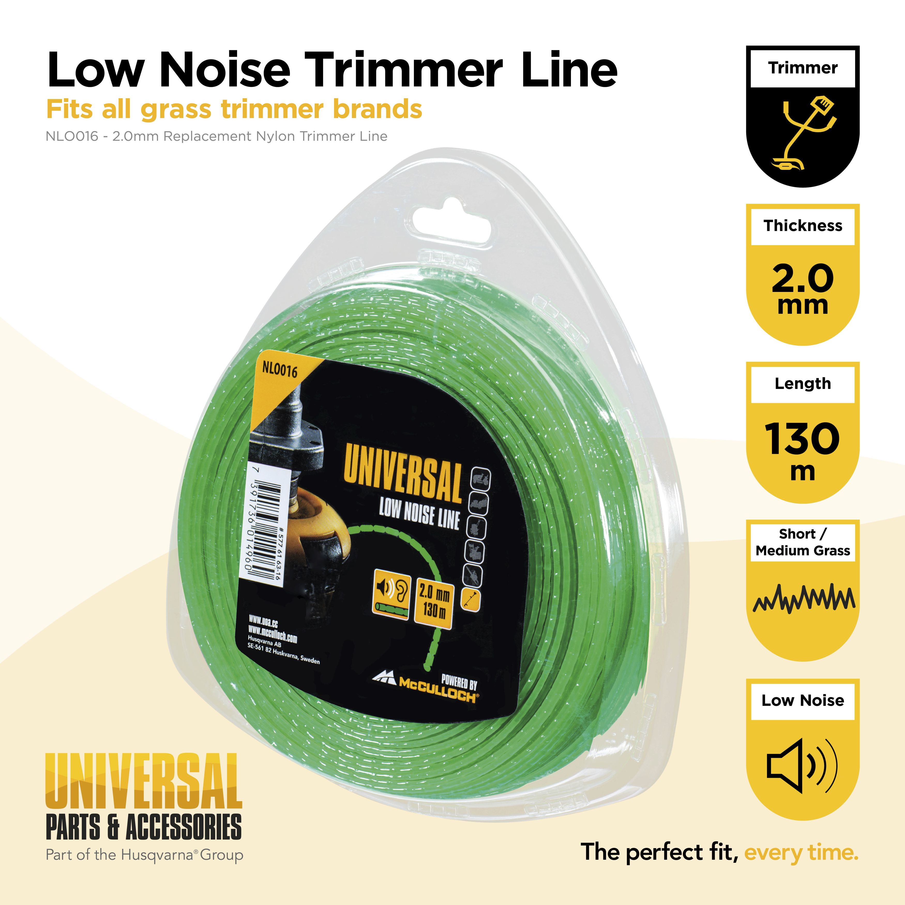 Hilo de nylon 2.0mm x 130m - Silencioso