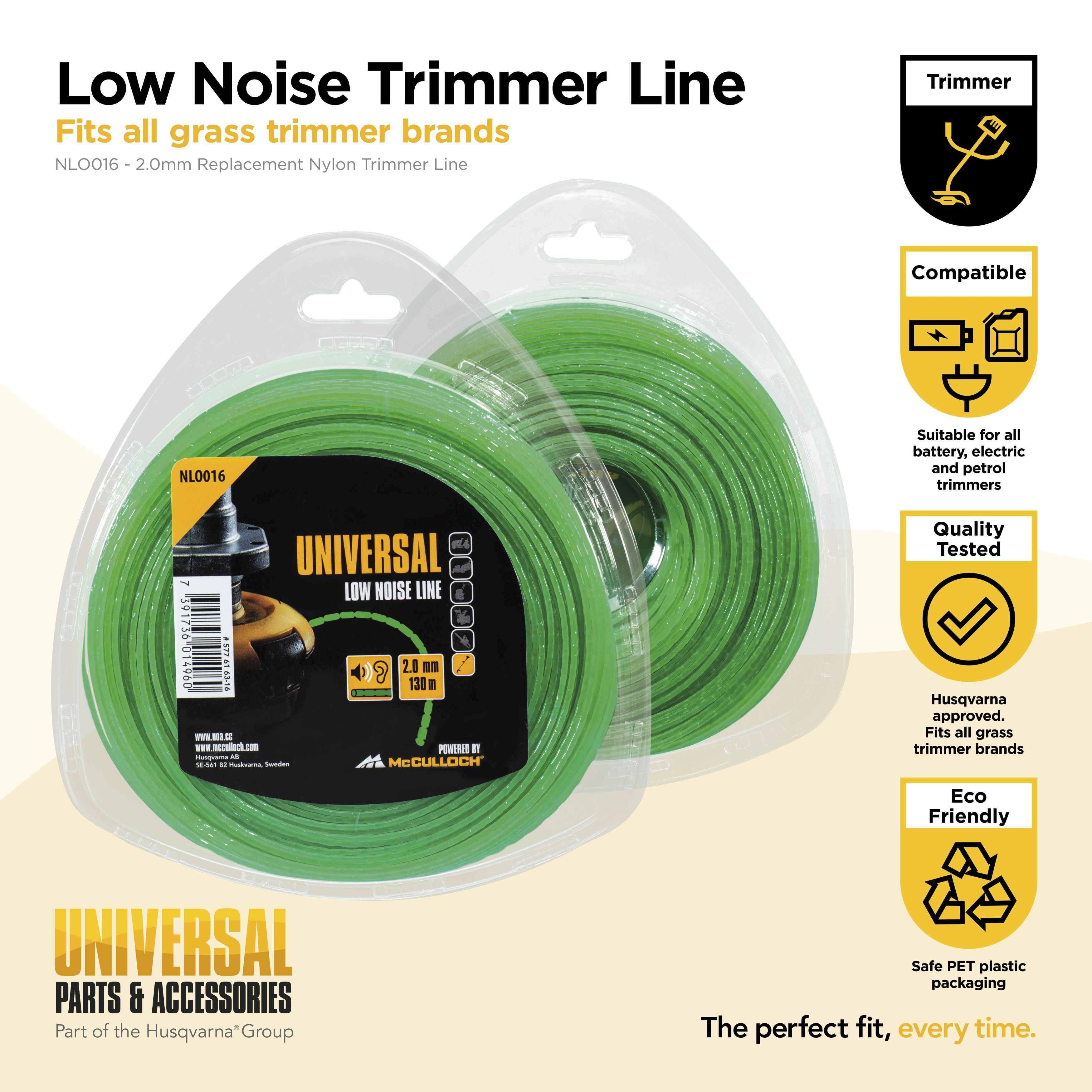 Hilo de nylon 2.0mm x 130m - Silencioso