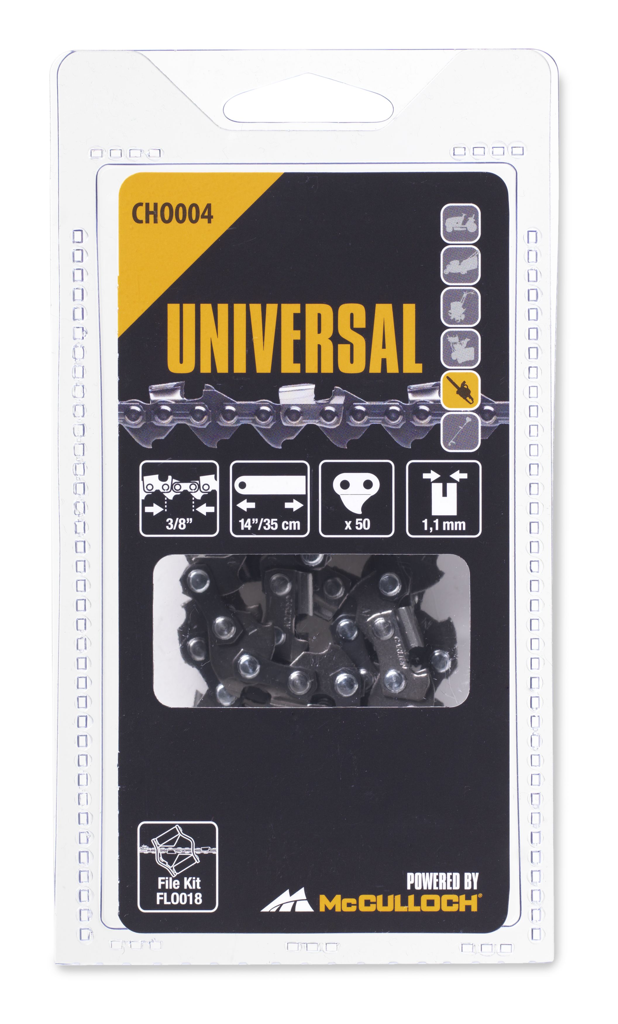 Cadena 14\\\" / 35 cm / 50 eslabones / 3/8\\\" / 1,1 mm