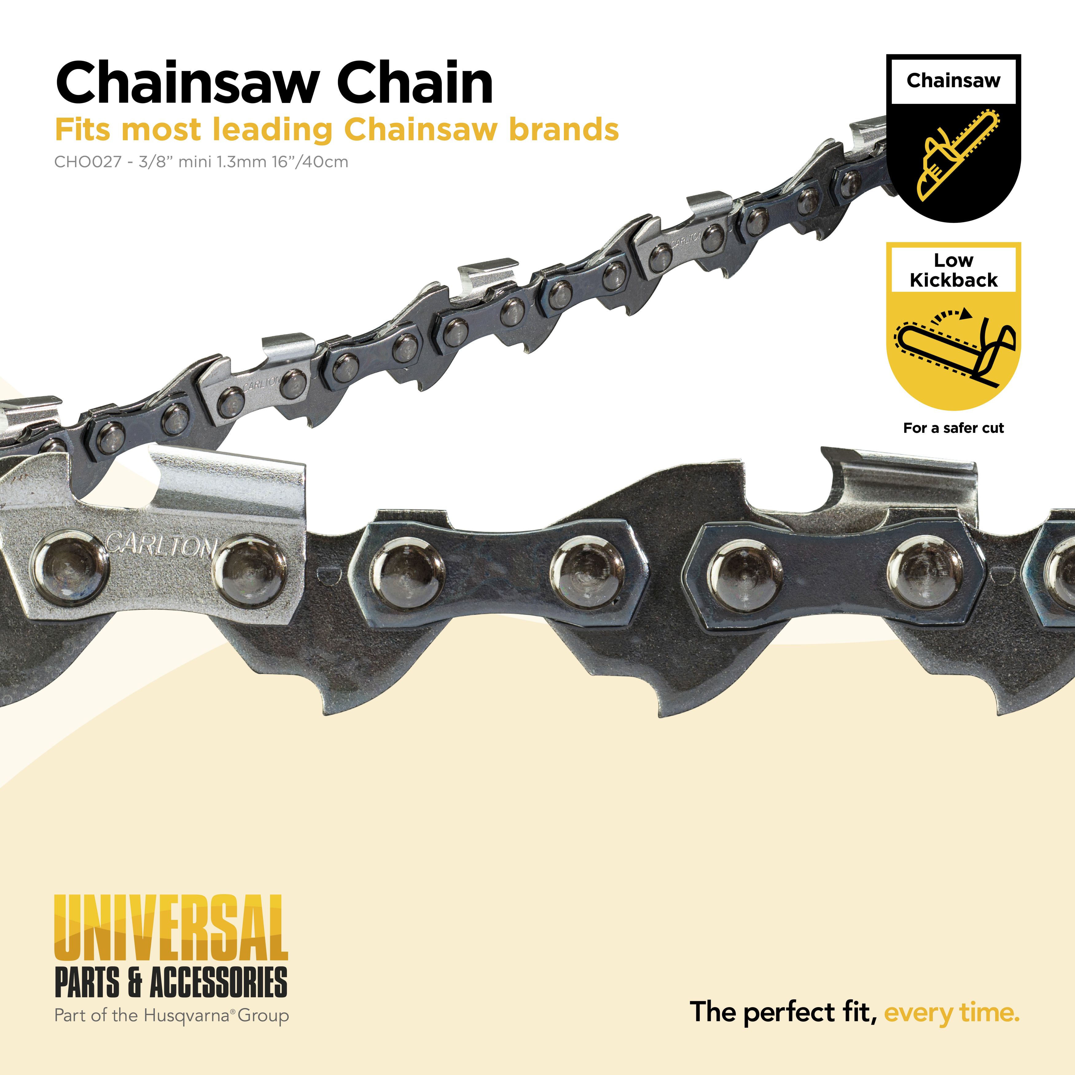 Cadena de 16 \\\"/40cm    56 eslabones    3/8 \\\"    1.3mm- CHO027