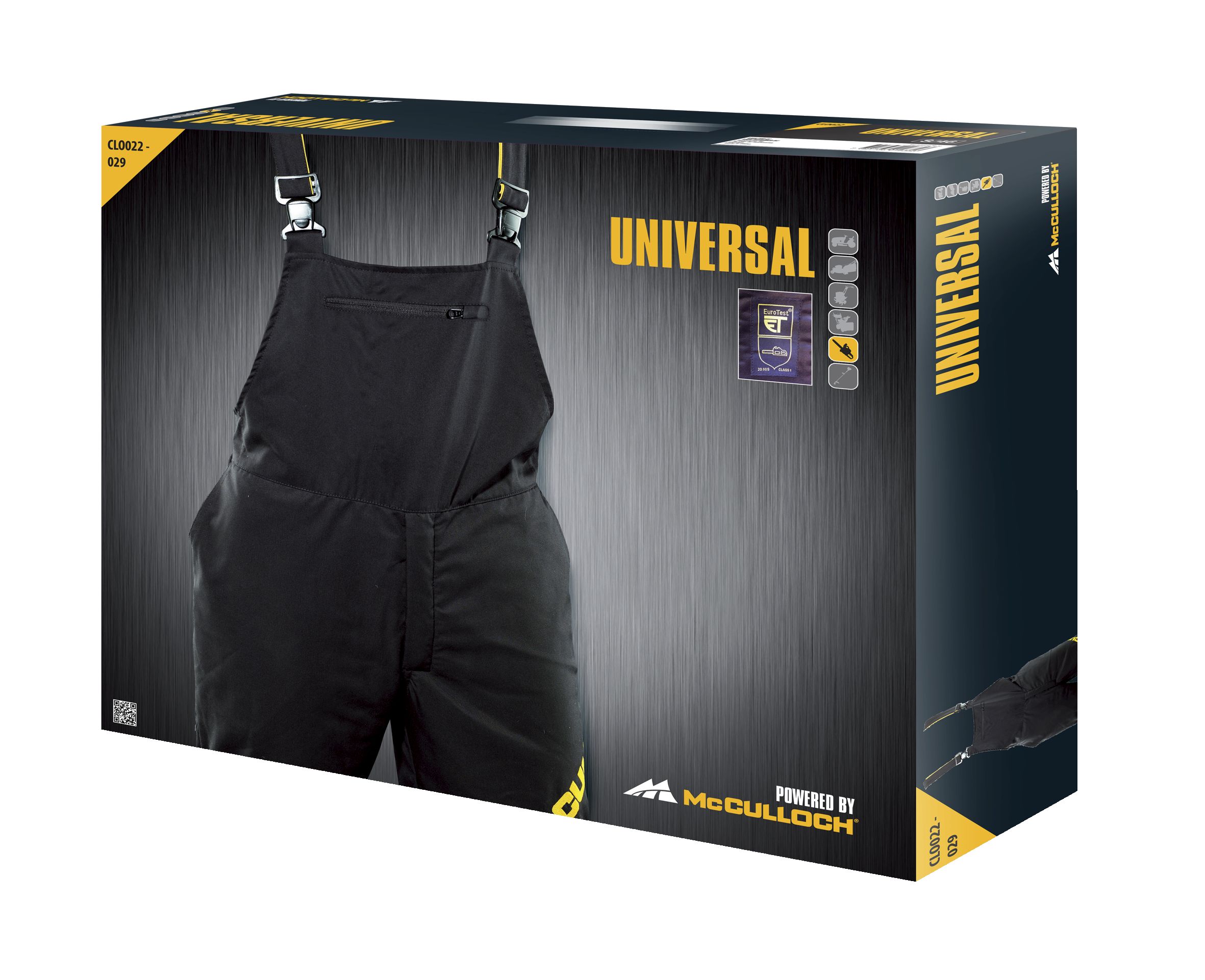 Pantalón de protección con tirantes - Talla 46