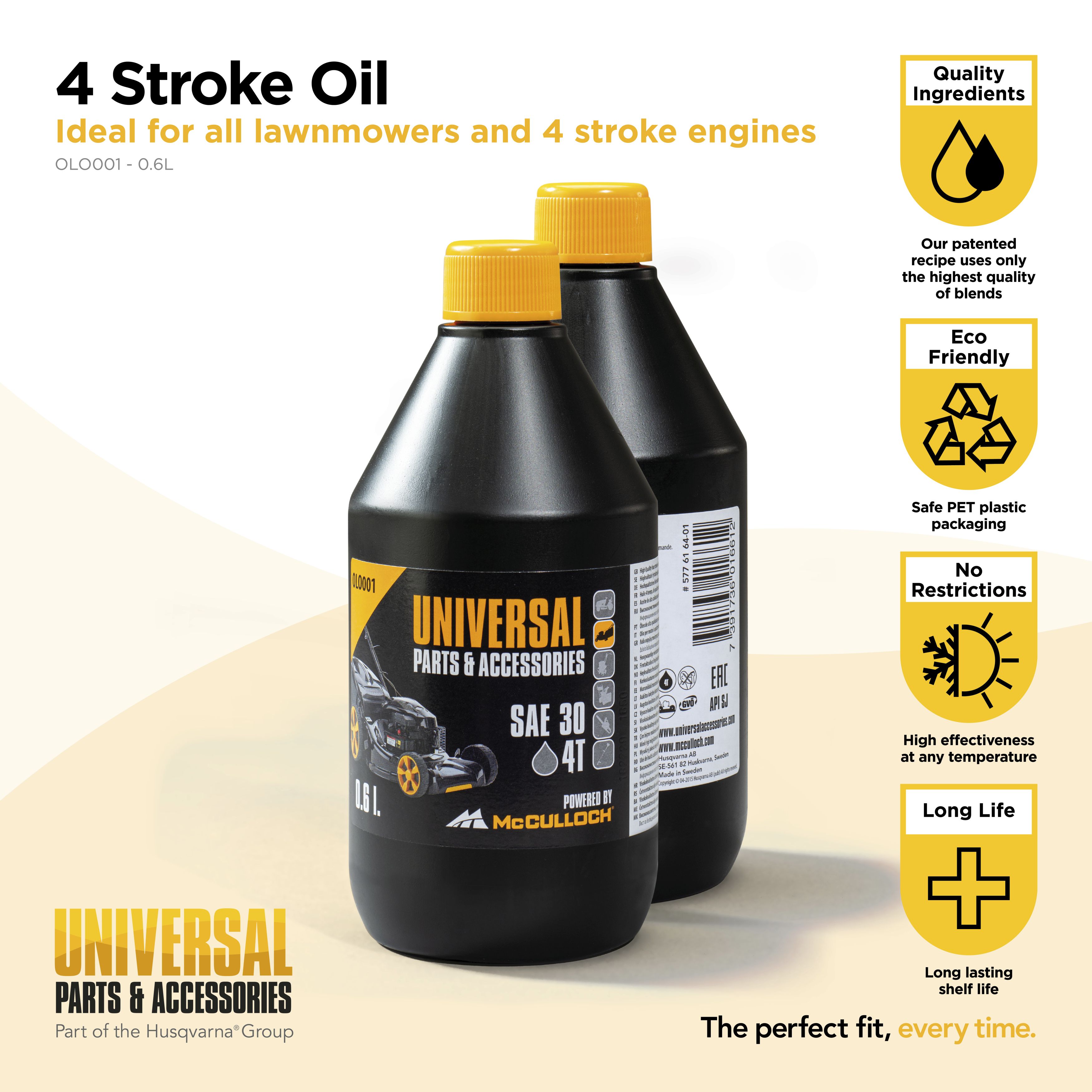 Aceite para motores de 4 tiempos 0,6L