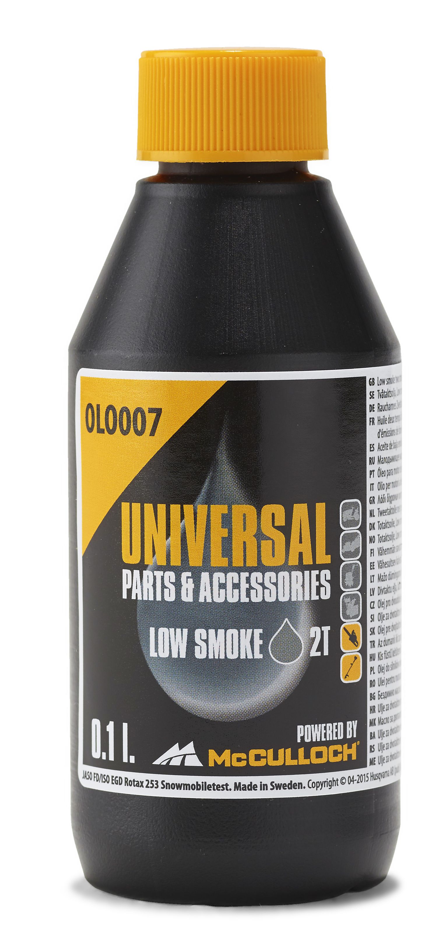 Aceite para motores de 2 tiempos de 0,1L