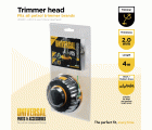 Cabezal 2 hilos de nylon P25 - cabezal+ bobina+ hilo Ø 2mm x 4m - HDO001