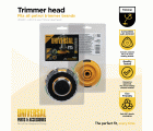 Cabezal 2 hilos de nylon P25 - cabezal+ bobina+ hilo Ø 2mm x 4m - HDO001