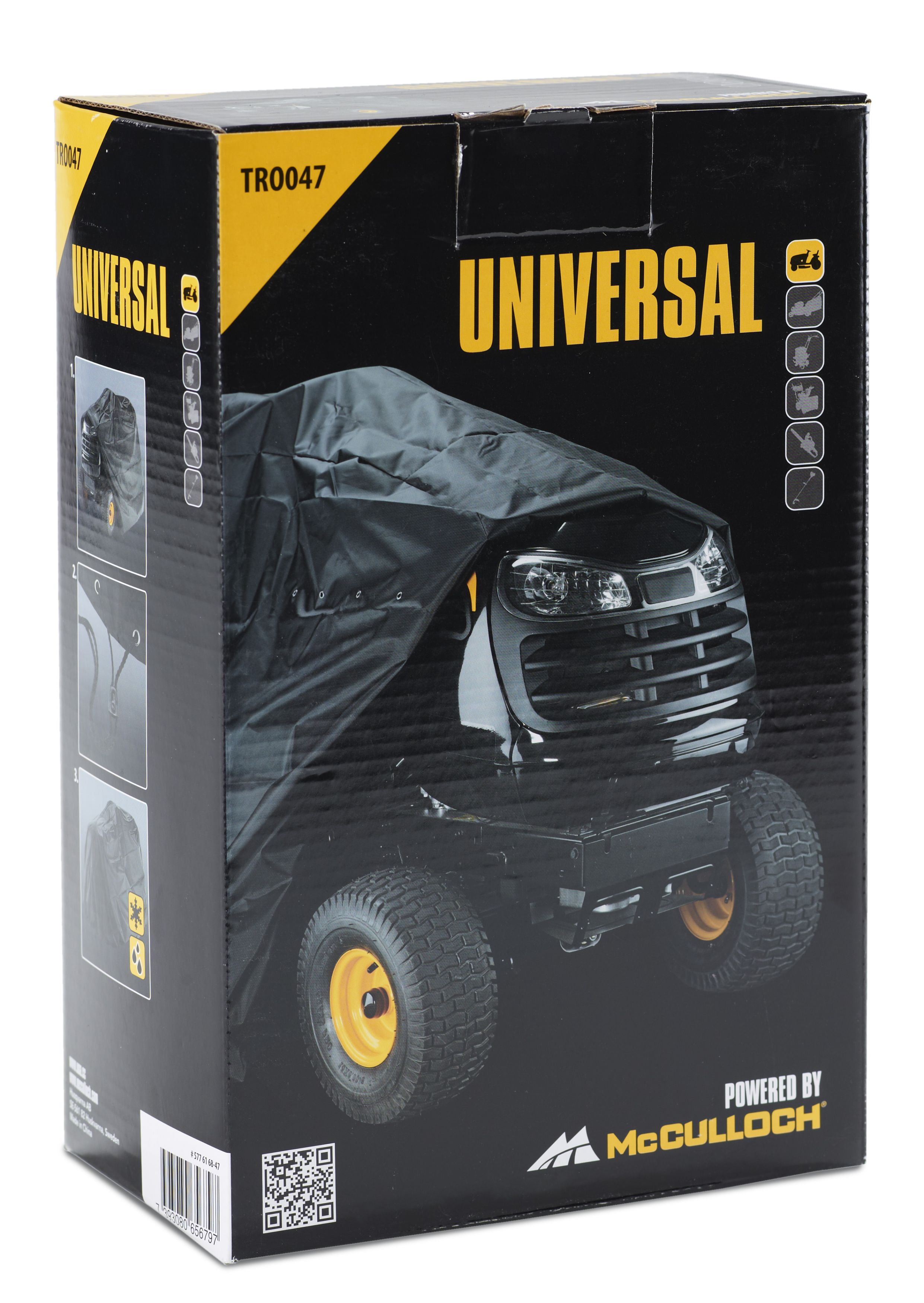 Funda para tractores de salida lateral