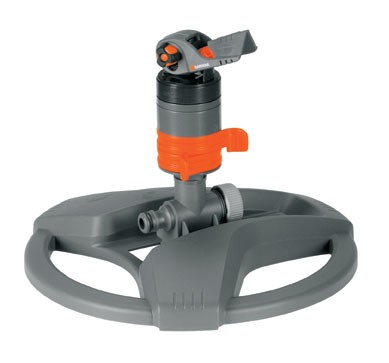 Aspersor con turbina sectorial con Base Comfort