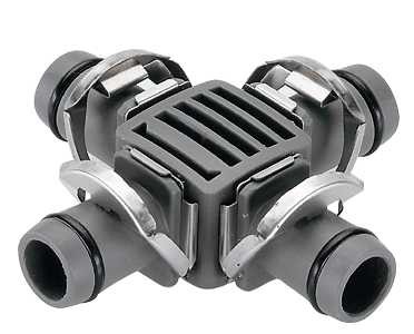 Pieza en cruz de 13 mm (1/2