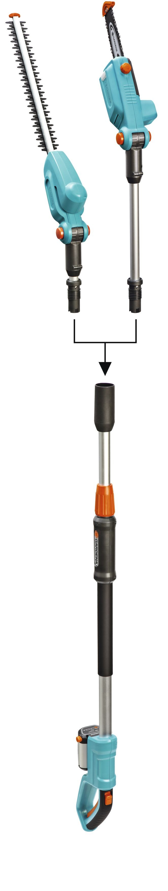 Kit sierra de pértiga Accu TCS Li18/20 + cortarramas telescópico THS Li18 /42