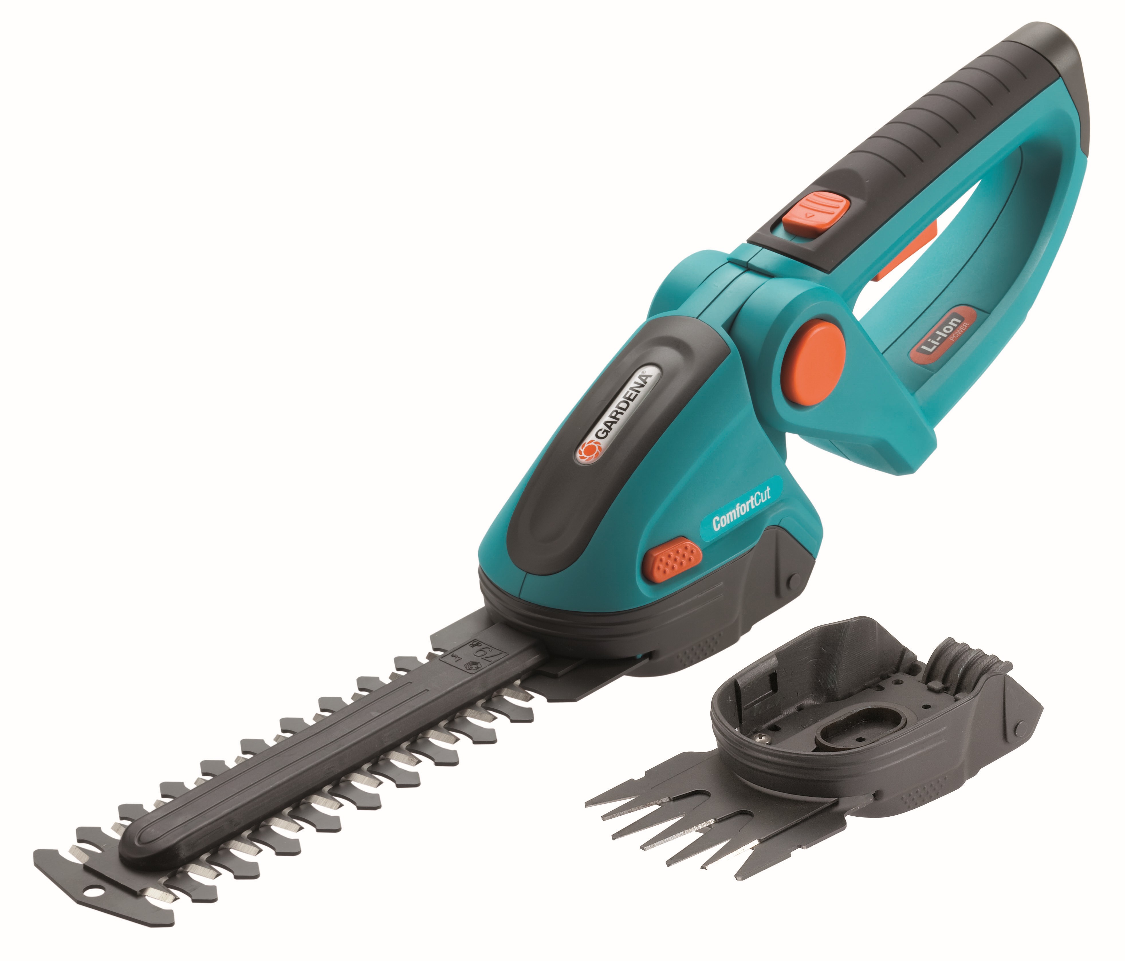 Juego de tijeras cortacésped y cortasetos con batería ComfortCut