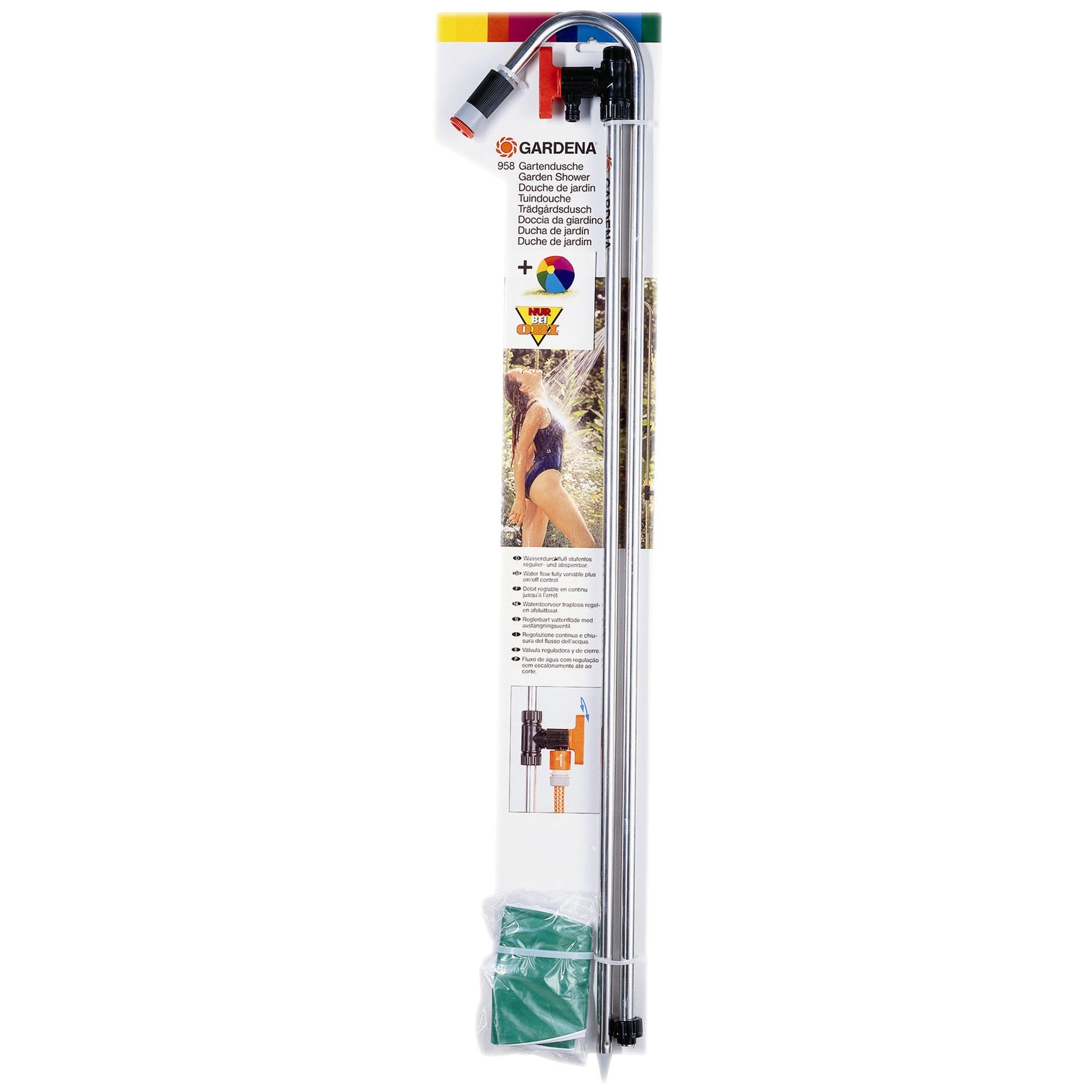 Promoción de ducha de jardín