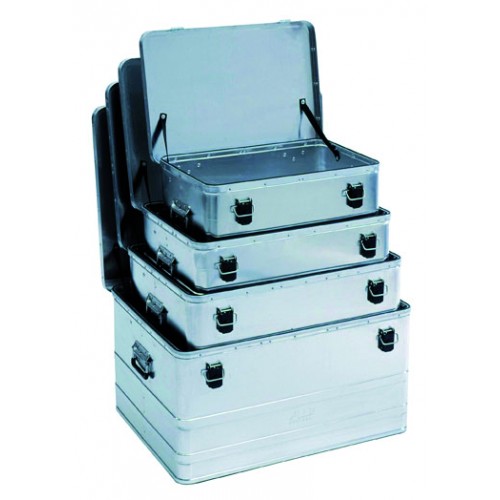 Caja de 0,80 mm de espesor. Capacidad: 140 litros/90 kg