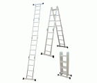 Escalera plegable multiusos 12 peld.