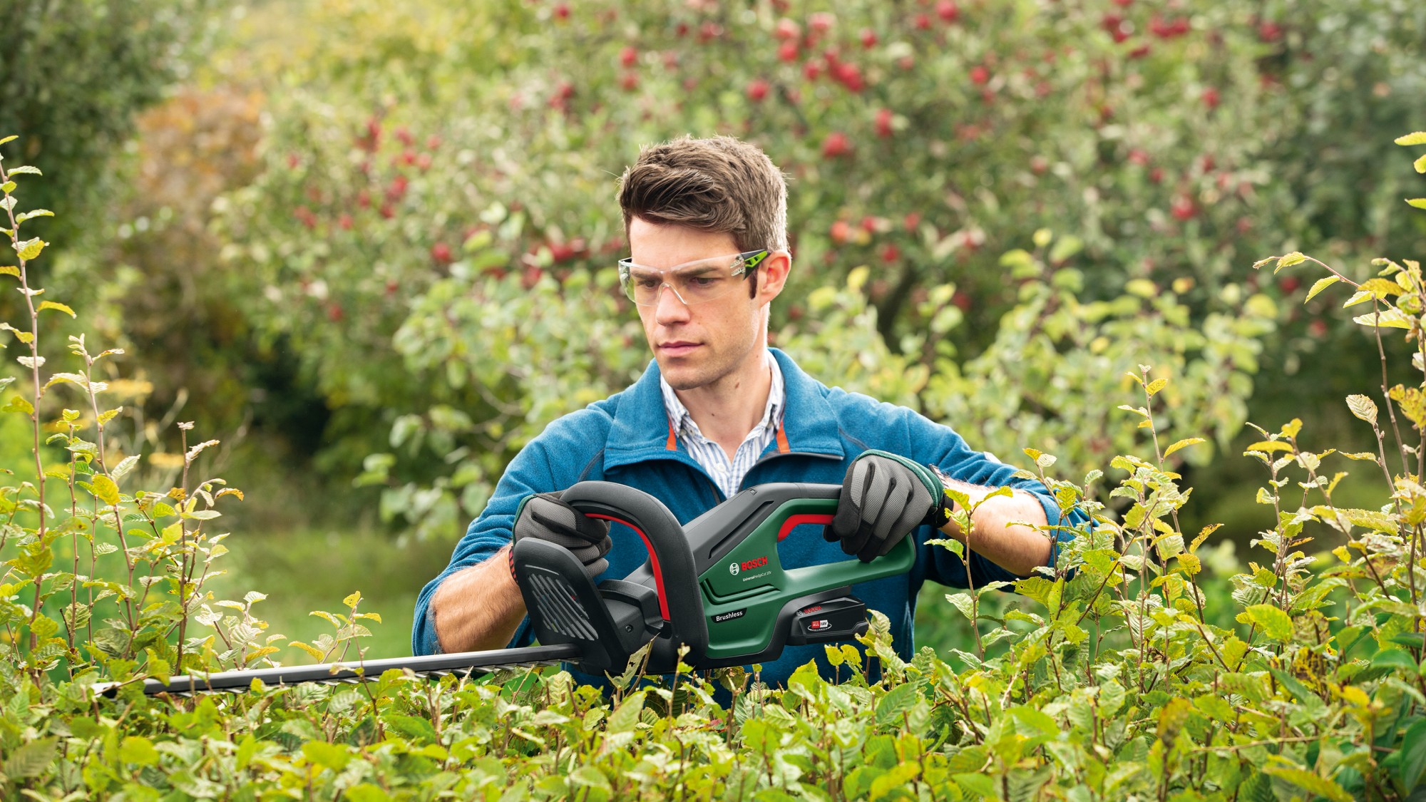 Tijeras cortasetos a batería UniversalHedgeCut 18V-50