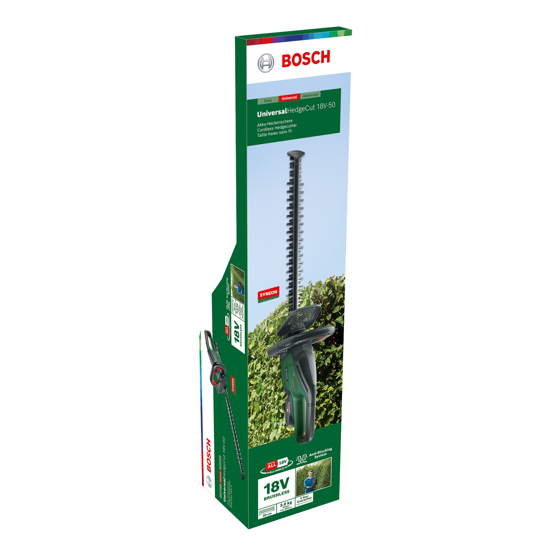 Tijeras cortasetos a batería UniversalHedgeCut 18V-50