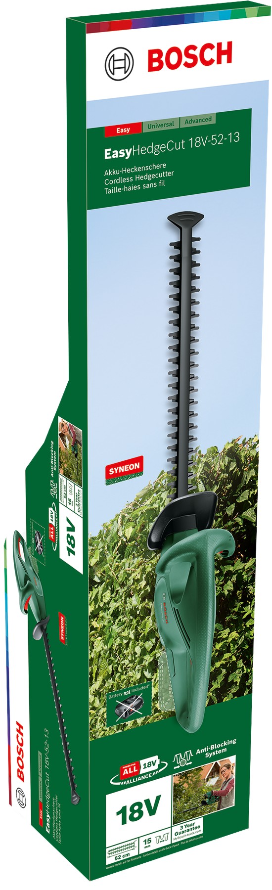 Tijeras cortasetos a batería EasyHedgeCut 18V-52-13