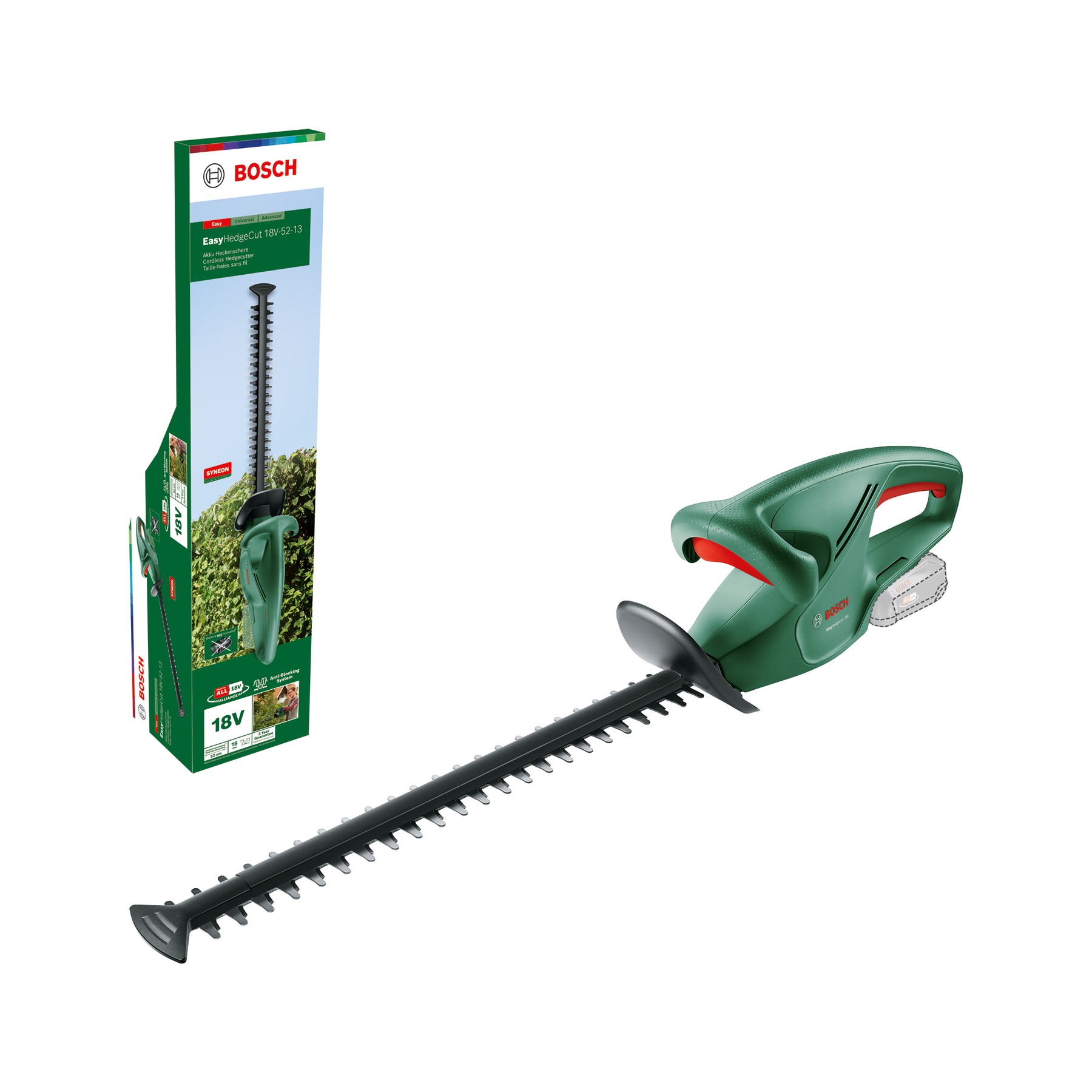 Tijeras cortasetos a batería EasyHedgeCut 18V-52-13