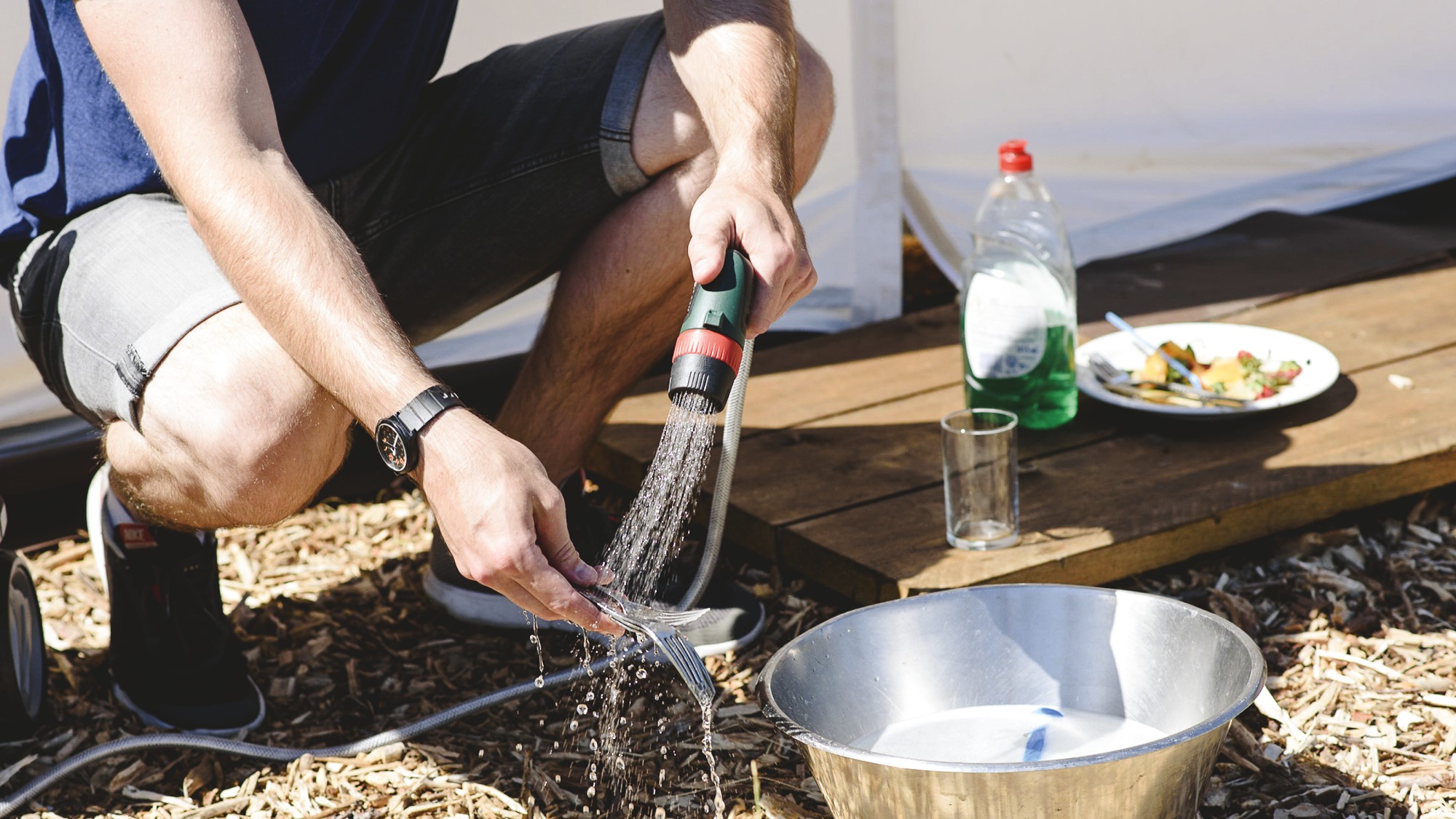 Limpiadoras a batería para exteriores Fontus 18V