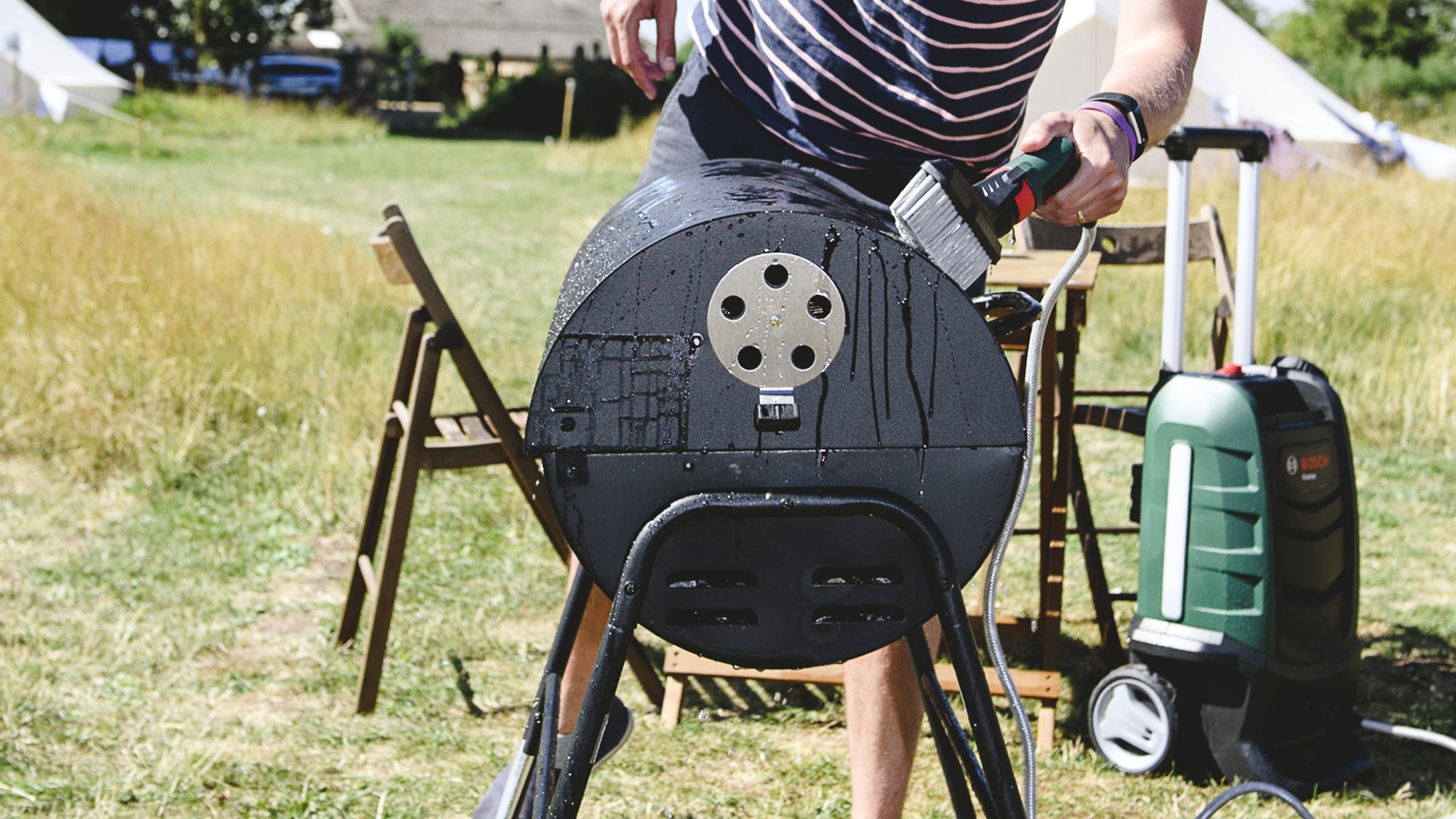 Limpiadoras a batería para exteriores Fontus 18V