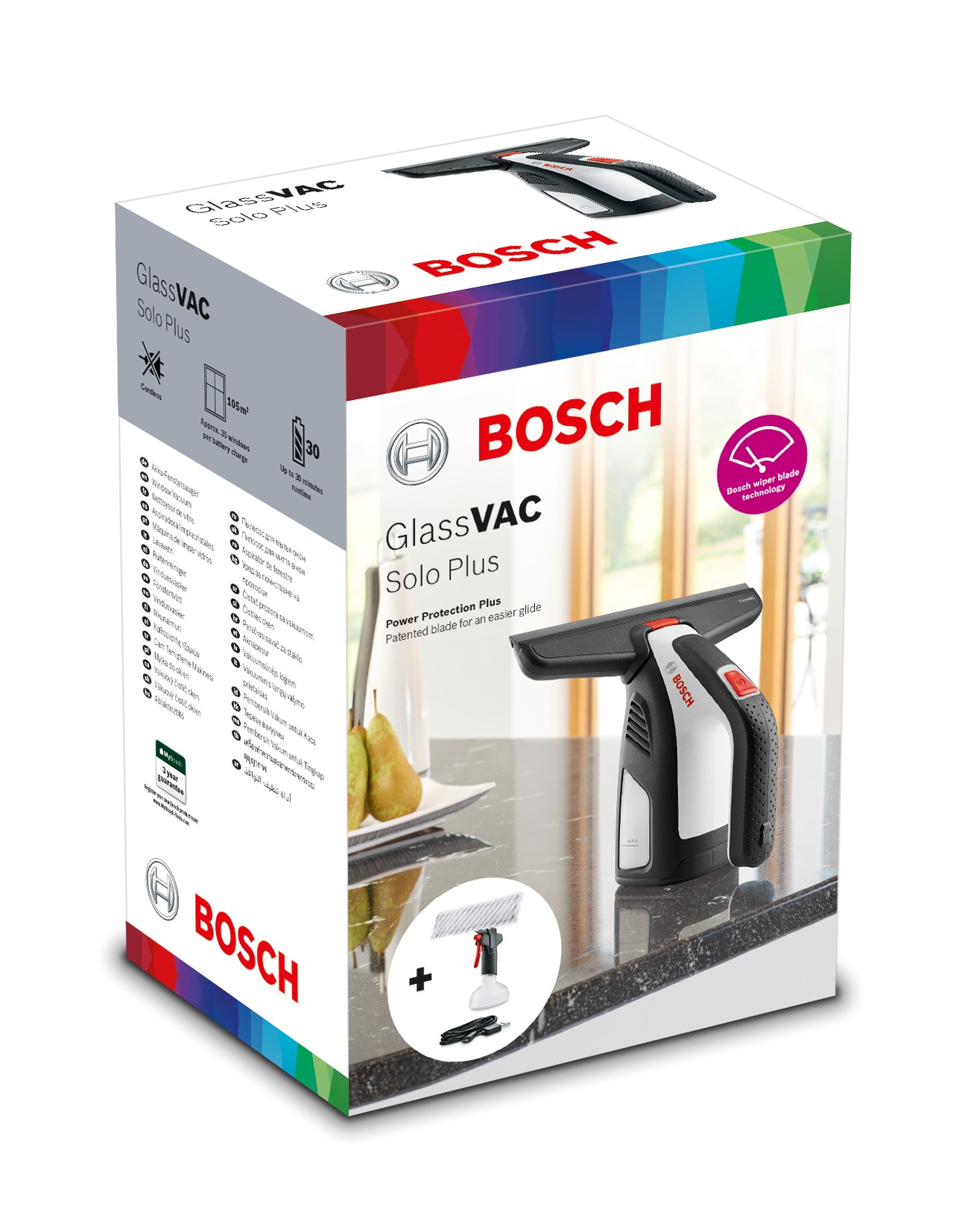 Limpiadores de cristales GlassVAC Solo Plus