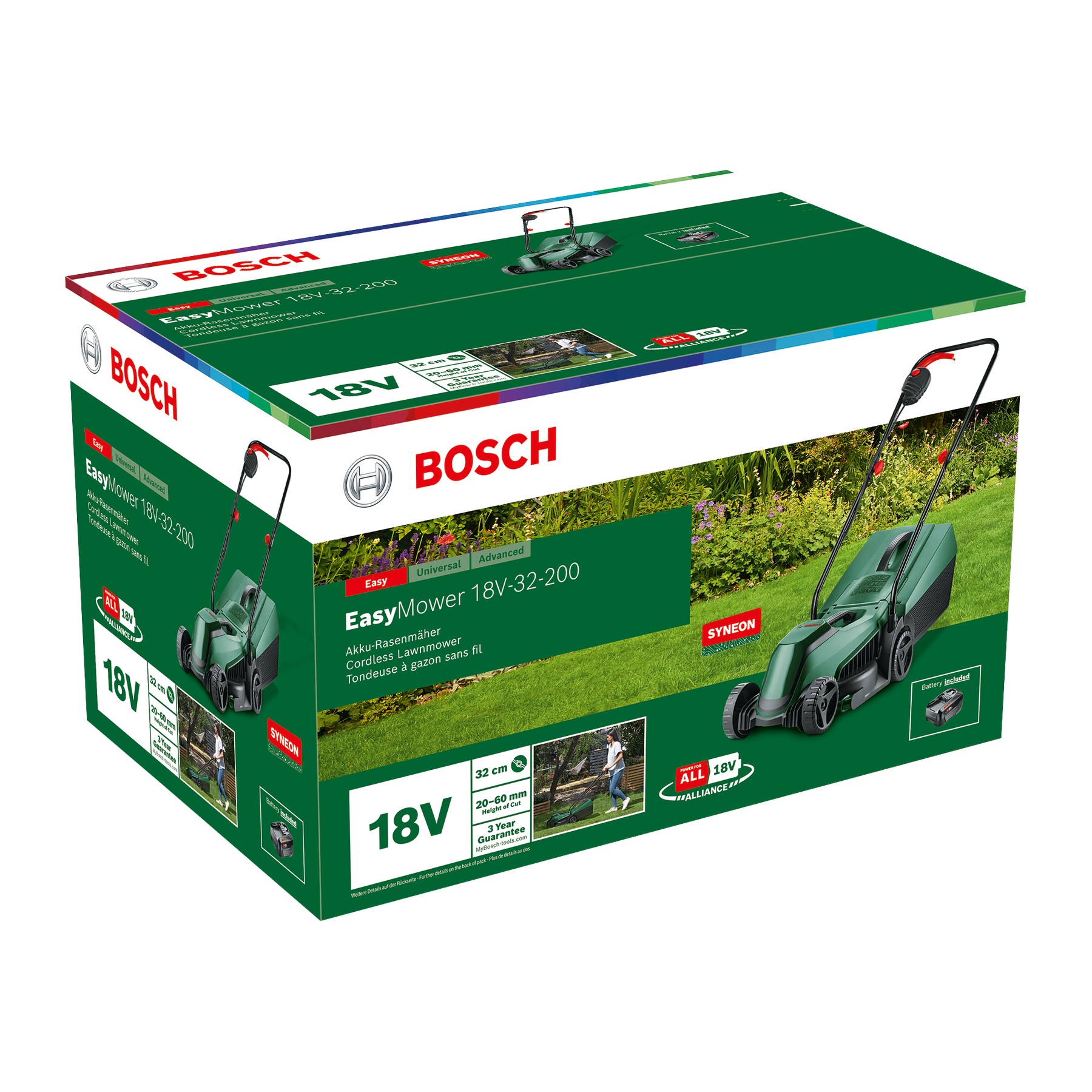 Cortacésped de batería EasyMower 18V-32-200
