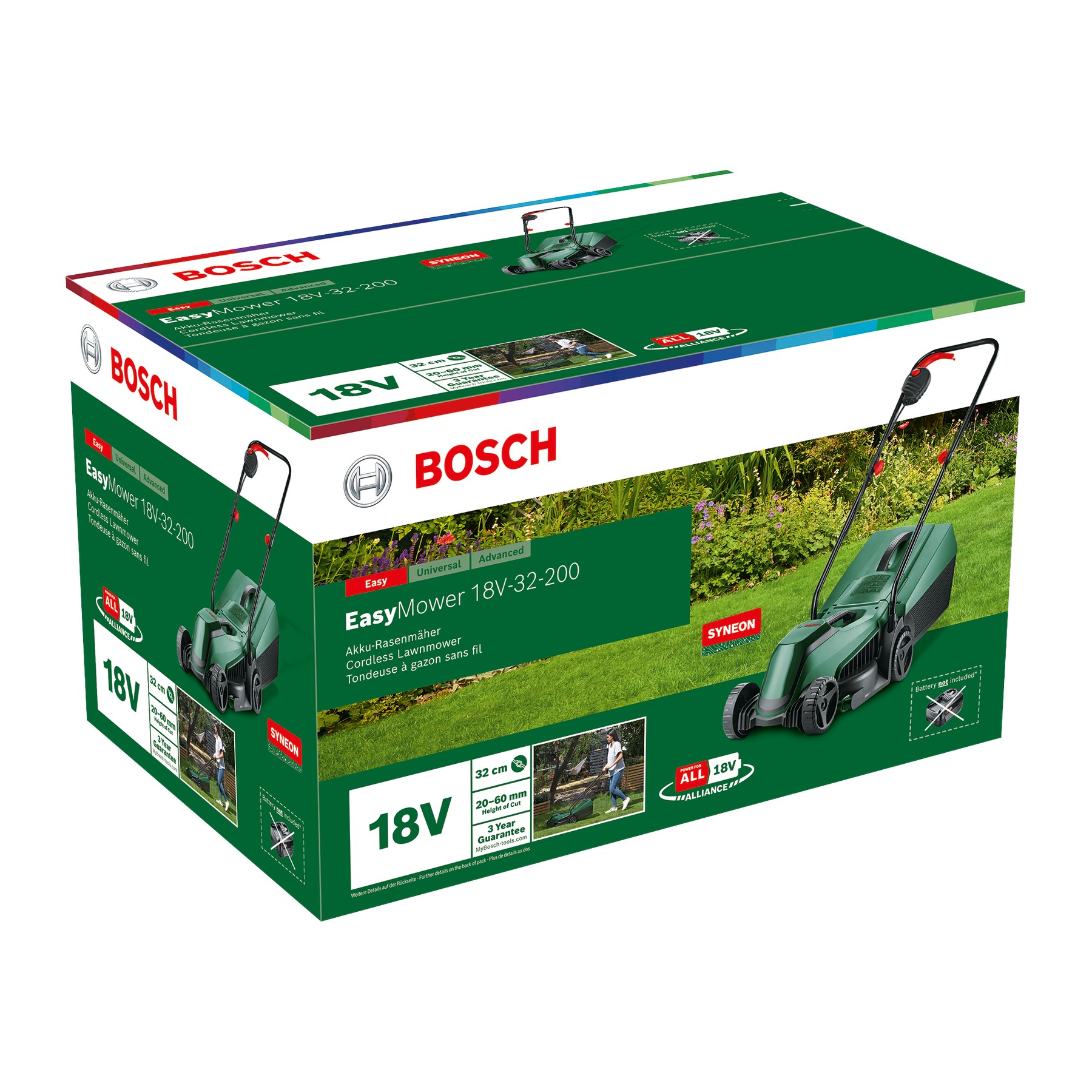 Cortacésped de batería EasyMower 18V-32-200