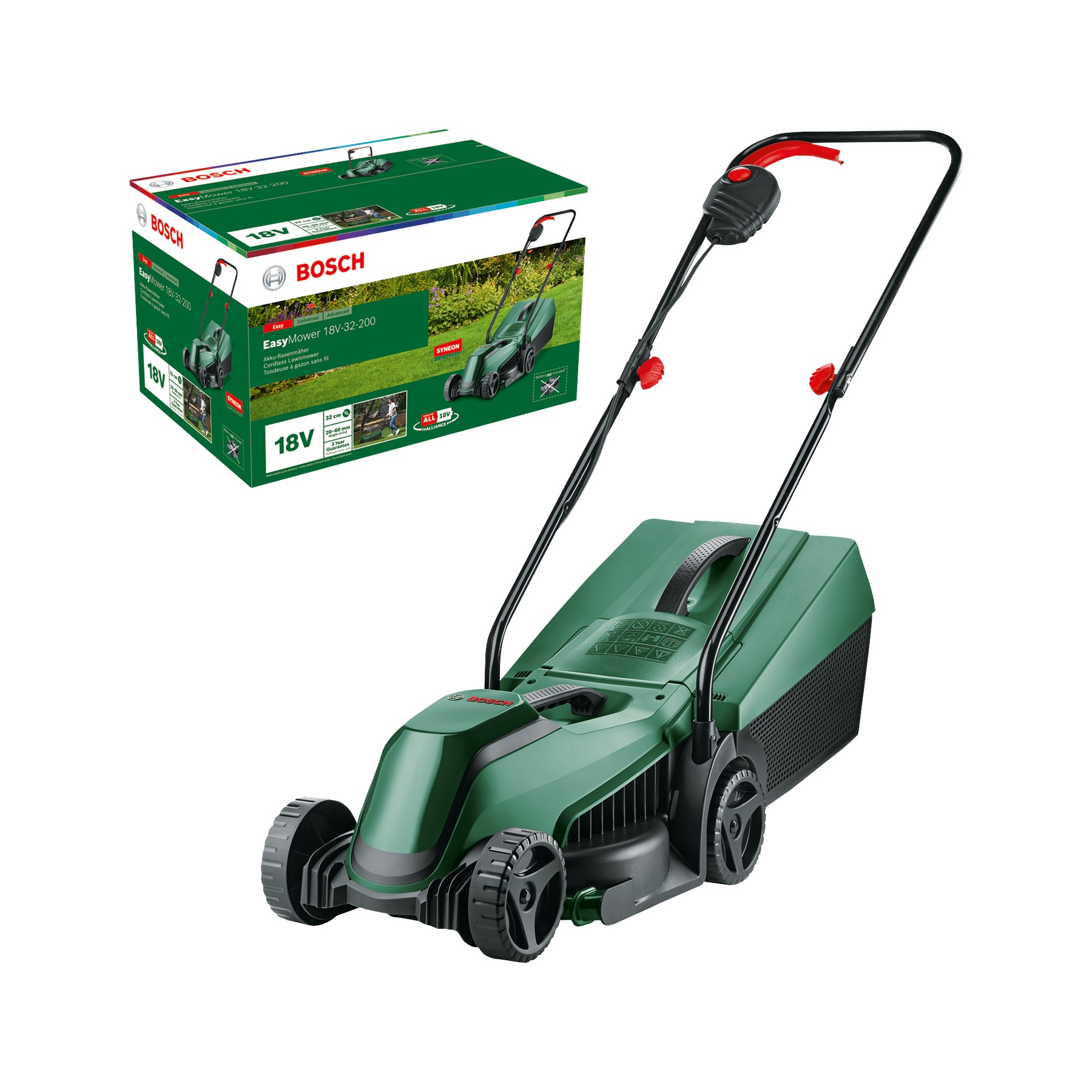 Cortacésped de batería EasyMower 18V-32-200