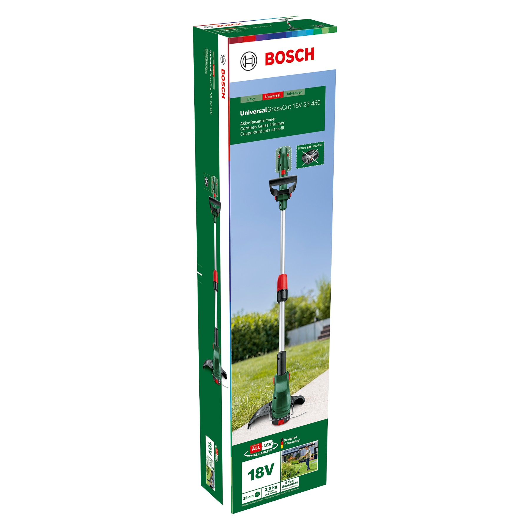 Cortabordes a batería UniversalGrassCut 18V-26-500