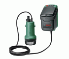 Bombas a batería para el agua de la lluvia GardenPump 18V-2000
