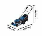 Cortacésped de batería GRA 18V2-46