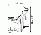 Bosch Professional Soporte universal BM 1 (para láseres de líneas)
