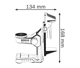 Bosch Professional Soporte universal BM 1 (para láseres de líneas)
