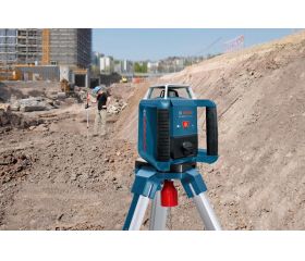 Bosch Professional Nivel láser giratorio GRL 400 H (uso con un solo botón, alcance Ø: hasta 400m, en maletín)