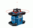Bosch Professional Sistema 18V Nivel láser giratorio GRL 600 CHV (1 batería 18V x 4.0 Ah + cargador, función aplicación, alcance Ø: hasta 600m, en maletín)
