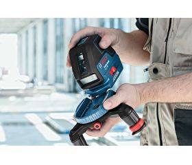 Bosch Professional Nivel láser GLL 3-50 (láser rojo, interior, alcance con receptor LR2: 50 m, 4 pilas AA, soporte giratorio, soporte BM1, L-BOXX)