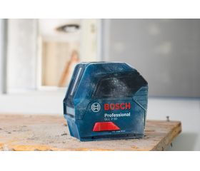 Bosch Professional Nivel láser GLL 2-10 (láser rojo, alcance: hasta 10 m, 3 pilas AA, estuche)