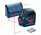 Bosch Professional Nivel láser GLL 2-10 (láser rojo, alcance: hasta 10 m, 3 pilas AA, estuche)