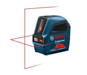 Bosch Professional Nivel láser GLL 2-10 (láser rojo, alcance: hasta 10 m, 3 pilas AA, estuche)