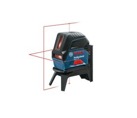 Bosch Professional Nivel láser GCL 2-15 (láser rojo, interior, con puntos de plomada, alcance: 15 m, 3 pilas AA, soporte giratorio RM 1, placa reflectora láser,