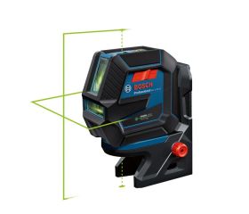 Bosch Professional Nivel Láser GCL 2-50 G (láser verde, interior, soporte RM 10, soporte de techos, alcance: hasta 15 m, 4x pilas AA, maletín)