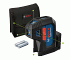 Bosch Professional láser de 5 puntos GPL 5 G (láser verde, alcance: hasta 30 m, estuche)